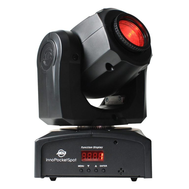Led Movinghead spot met gobo Led Movinghead ADJ Inno spot